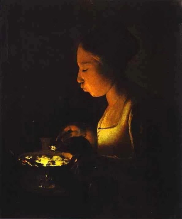 Ragazza con il braciere - Louvre Abu Dhabi